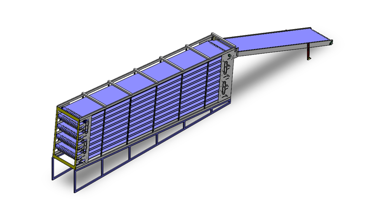 conveyor Production line for shawarma bread, tortilla bread and healthy bread simi 2 Images